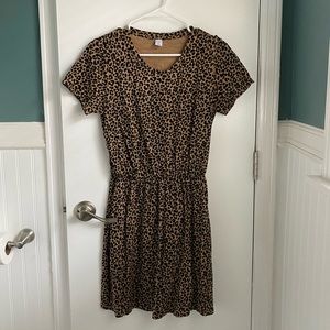 Old Navy Leopard Print Dress